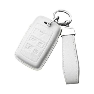 Imagem de Capa De Chave De Carro De Couro Para Land Rover Range Rover Discovery 