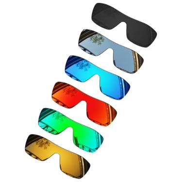 Imagem de SmartVLT Conjunto de 6 lentes de reposição masculinas para óculos de sol Oakley Turbine Rotor OO9307 Pacote S02