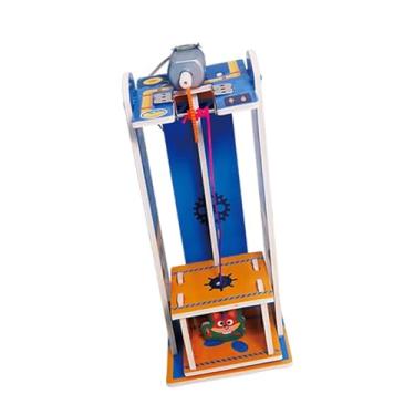 Imagem de MotiveTech Elevadores Elétricos DIY - Modelo de Experimento Científico para Crianças E Adolescentes em Idade Escolar