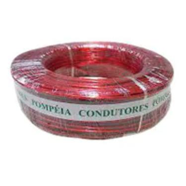 Imagem de Fio Paralelo Pompeia Bicolor Cristal 2X18 0,75 MM Rolo com 100 Metros