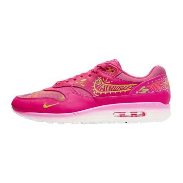 Imagem de Nike Tênis masculino Air Max 1, Hyper Pink/Sail-Opti Yellow, 45