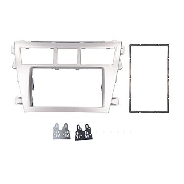 Imagem de Kit de Painel de Rádio Com Material ABS de para Vios Belta Yaris Sedan, Instalação Conveniente para Navegação Em CD/DVD, Adequado para Entusiastas de Automóveis
