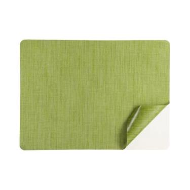 Imagem de PATIKIL Patch de reparo de linho, adesivos autoadesivos de tecido de linho de 20 x 28 cm para sofá, sofá, roupas, bolsas, tendas, assentos de carro, móveis, verde grama