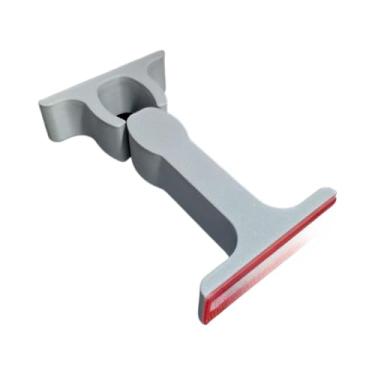 Imagem de Kit Trava Porta MagnéTica 3/5 PeçAs – Fixador Para Porta E Parede, Em Dois Tamanhos, ImpressãO 3d(3 Cinzas Longas)