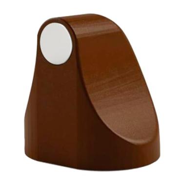 Imagem de Trava Porta MagnéTica Moderna – Fixador Prendedor Com Imã, Comfort Door Para Casa(Marrom Escuro)