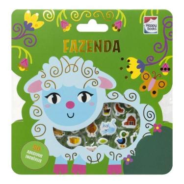 Imagem de Livro - Livro com Adesivos Fofinhos: Fazenda