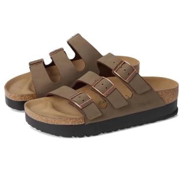 Imagem de Birkenstock Sandália feminina Papillio Florida Platform-Vegan, mocca, 9-9.5 Narrow