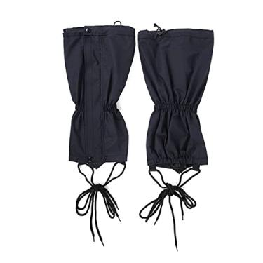 Imagem de Polainas para caminhada ao ar livre à prova d'água leggings polainas para botas de neve polainas de perna com zíper para sapato polaina anti-mordida proteção de perna