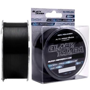 Imagem de Linha Monofilamento Maruri Black Tamba 0,49mm 300m Preta