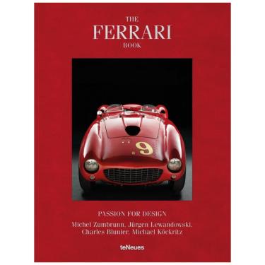 Imagem de The Ferrari Book Paixão por Design, Capa Dura em Inglês, 416 Paginas, Vermelho