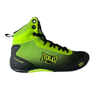 Imagem de Tenis Everlast Forceknit Masculino Academia Lutas Preto Verde