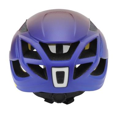 Imagem de Luocute Capacete de Ciclismo Com Tecnologia MIPS, Luz LED Ajustável e óculos Integrados para Mountain Bike, Cabe na Circunferência da Cabeça de até 65 Cm (Roxo)