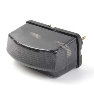 Imagem de Lanterna traseira de LED fumê Arashi para Yamaha FZR1000 1991-1995, luz traseira de freio de seta, acessórios de substituição integrados para motocicleta