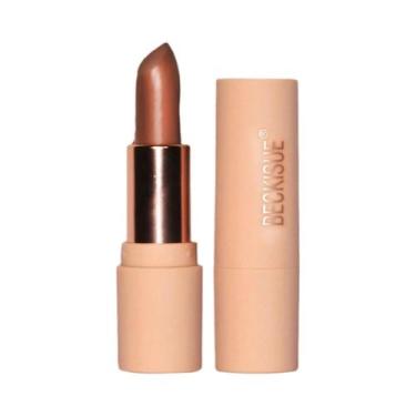 Imagem de Batom Líquido Matte Nutritivo - Cor Café - Longa Duração e À Prova D'Á