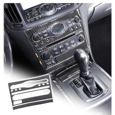 Imagem de Aotumcer Compatível com Infiniti G35 2007 2008 / Infiniti G25 2011 2012 / Infiniti G37 2009-2013 Painel de interruptor de ar condicionado central