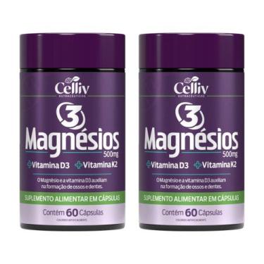 Imagem de Kit 02 Magnésio Malato Triplo (Malato, Quelato e Cloreto de Magnésio P
