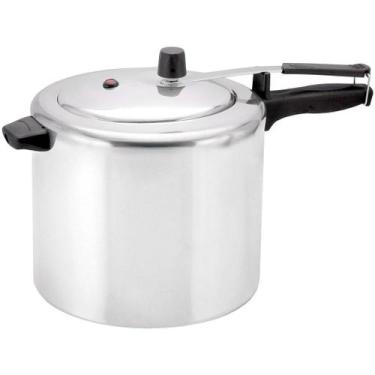 Imagem de Panela De Pressão 10 Litros Panelux Classic Alumínio Polido
