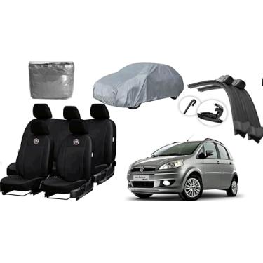 Imagem de Capa de couro +Capa de cobrir + Limpador de para - brisa -Fiat idea 10-16