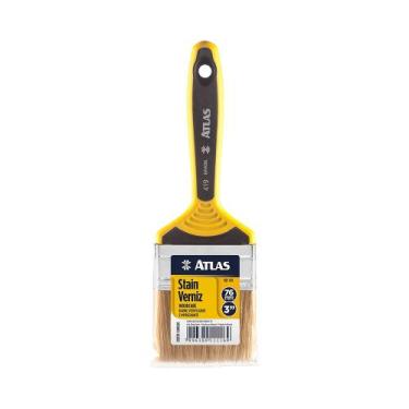 Imagem de Pincel atlas 419/7 dupla p/stain e verniz 3''