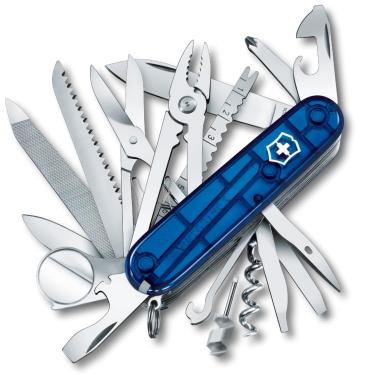 Imagem de Canivete Victorinox SwissChamp, Azul Translúcido, 33 funções