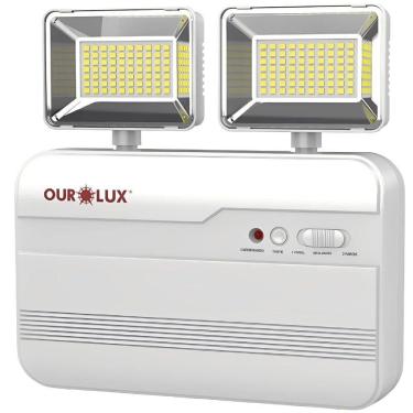 Imagem de Luminaria Led Multiuso Com 2 Farois 15 Watts 1200lm 6500k - 01978 - Ourolux