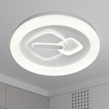 Imagem de Luminária de Teto LED 90W - 3 Temperaturas de Cor (3000K/4000K/6000K),Espectro Completo sem Cintilação,Perfeita para Sala,Quarto,Cozinha em Ambientes de 15-28m² - Funciona em 127V e 220V