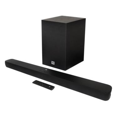 Imagem de Soundbar JBL Cinema 2.1 Bluetooth com Subwoofer sem Fio 110W USB-Unissex