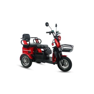 Imagem de Triciclo Elétrico Comfort 1000w 3 Lugares Com Ré Dream Bike Vermelho