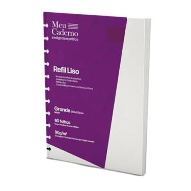 Imagem de Refil Caderno Inteligente Grande 60 Folhas Lisas 200x275mm