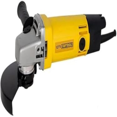 Imagem de Esmerilhadeira angular compacta potente para trabalhos manuais, 650W, profissional, precisa,afiada.