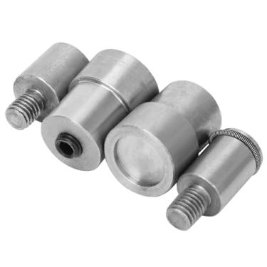 Imagem de Luqeeg Kit Durável de Aço Inoxidável para Molde de Botão de Pressão para 831 Botões, Substituição Perfeita para Botões de 12 Mm, 15 Mm, 21,5, 21,5, Cor Prateada, Peças de Máquinas de Pressão de