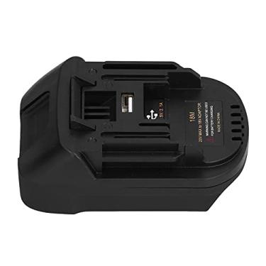 Imagem de aqxreight Adaptador de Bateria Conversor Kit de Conversão Dock Conector de Alimentação Acessório 18V BPS18M como Conexão de Nylon e Peça Estável de Fibra Conexão de Latão e Plugue Banhado Bateria