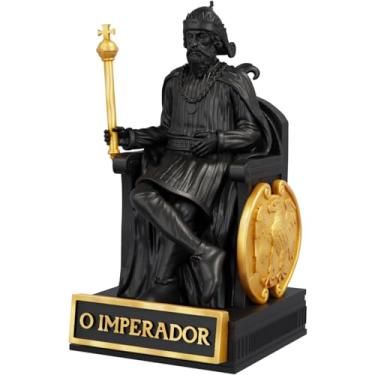 Imagem de Estátua O Imperador - Arcano Maior de Tarot (Cor Aurum Noctis)