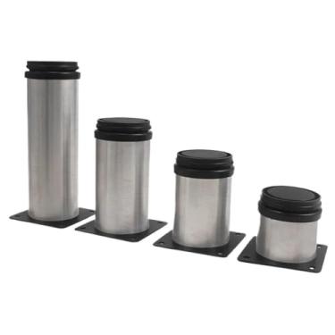 Imagem de Pernas de armário de metal mesa de centro pés de armário de TV de metal pernas de armário de cozinha substituição de móveis pernas de sofá banquinho de mesa pernas de metal casa DIY projeto para casa