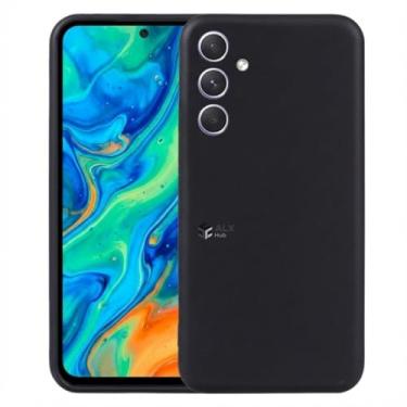 Imagem de Capa Silicone Aveludada Compatível Galaxy A25 Case com Proteção de Câmera (Preto)