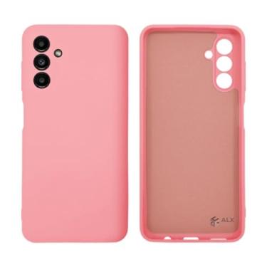 Imagem de Capa Silicone Aveludada Anti Impacto para Samsung Galaxy M54 com Proteção de Câmera (ROSA IOGURTE)