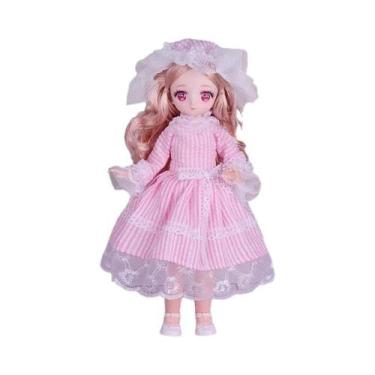 Imagem de Boneca Princesa BJD De 30 Cm, Maquiagem Rápida Em 6 Minutos, Presente 
