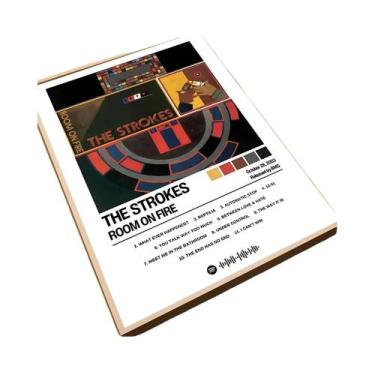 Imagem de Pop Rock Band The Strokes Poster Casa Sala de estar Quarto Bar Café De