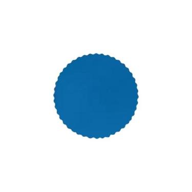 Imagem de Base laminada para bolo cor azul 25 cm l.a. - L.A. DISTRIBUIDORA LTDA 