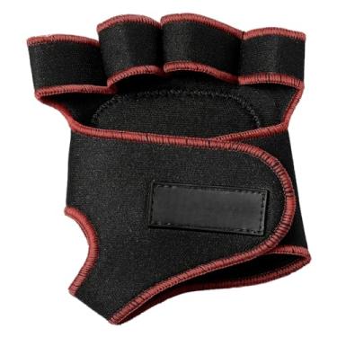 Imagem de Luva Esportiva Antiderrapante Meio Dedo para Treino, Academia, Ciclismo e Exercícios Funcionais – Conforto e Proteção para as Mãos(Rosa)