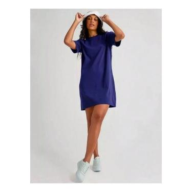 Imagem de Vestido Longo Slim Fitness Malha Extra-confort Liso Básico - Slim Fitn