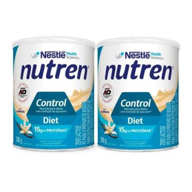 Imagem de Kit 2 Nutren Control Diet Baunilha Complemento Alimentar 380g