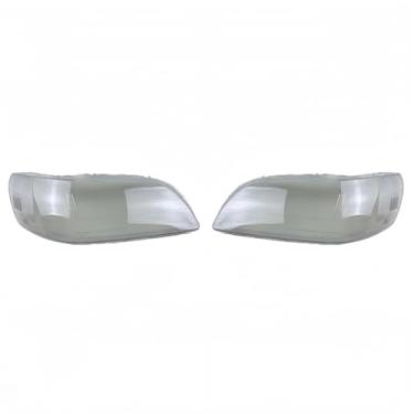 Imagem de Tampa do farol dianteiro compatível com Honda Accord 6ª geração 2.3 3.0 1998 1999 2000 2001 2002 Faróis abajur transparente capa protetora de vidro(2PCS left and right)