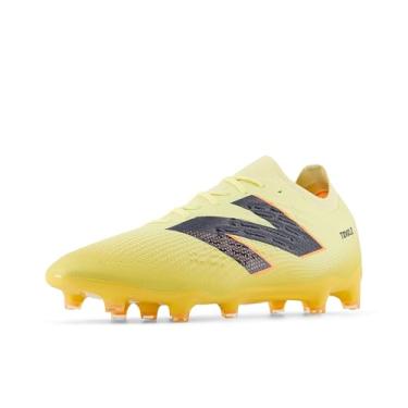 Imagem de New Balance Unissex adulto Tekela Magia Low Laced Fg V4+, Pergaminho/Clementine/Hot Mango, 13.5 Wide Women/12 Men