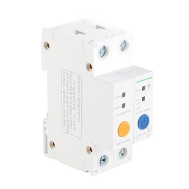 Imagem de Acouto Disjuntor WiFi 2P AC230V Com Controle Remoto, Temporizador, Monitoramento Em Tempo Real e Modos de Cena para Automação Residencial (25A)
