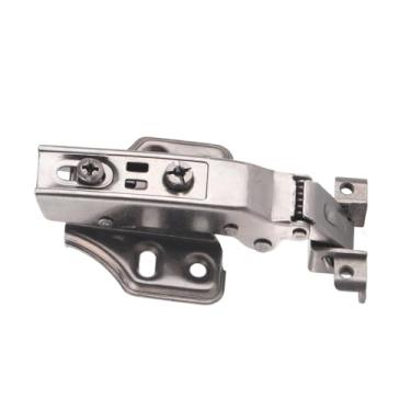 Imagem de Protetor de Porta Hidráulico Silencioso Mão Ferro Sem Punch Aro Alumínio Armário Roupa Hardware Ajustável Base Aeronave