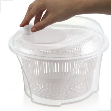 Imagem de Centrífuga Seca Secador Salada Verdura Legumes Vegetais 4,5 Litros Man