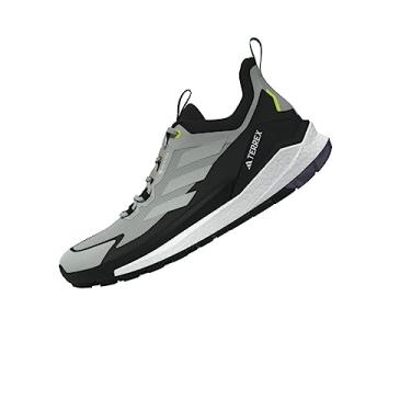 Imagem de adidas Tênis masculino de cano baixo Terrex Free Hiker 2.0 Gore-tex, Wonder Silver/Wonder Silver/Lucid Lemon, 46