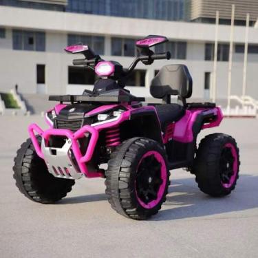 Imagem de Domni - Quadriciclo Elétrico Infantil 12v Rosa Domni