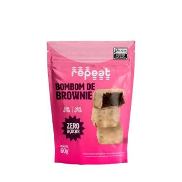 Imagem de Bombom Sem Glúten Brownie Branco Repeat - 60g